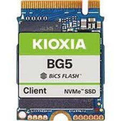 KIOXIA BG5 Series KBG50ZNV256G - SSD - 256 GB - client - internal - M.2 2280 - PCIe 4.0 x4 (NVMe)